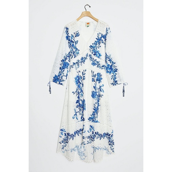 Anthropologie Dresses & Skirts - Anthropologie Farm Rio Emmanuelle Eyelet Dress